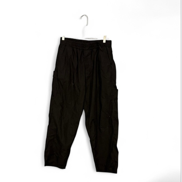 SUNNEIELASTIC PANTS Men's Black Cargo Pants